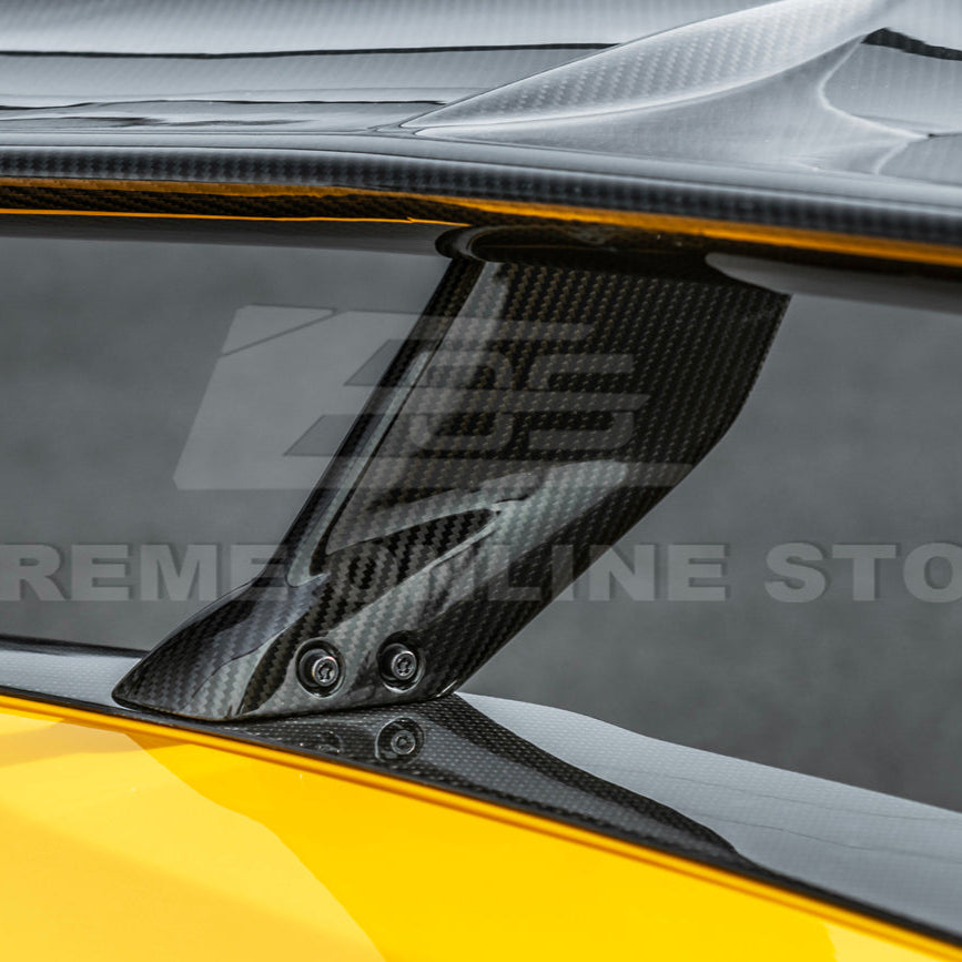 ZR1 Package Corvette C8 Z06 / E-Ray DRY CARBON FIBER Rear Spoiler image 20