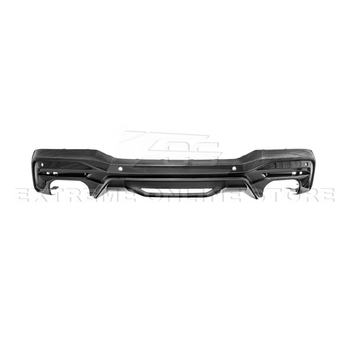 2024+ Ford Mustang GT Style Dry Carbon Fiber Rear Bumper Diffuser image 39