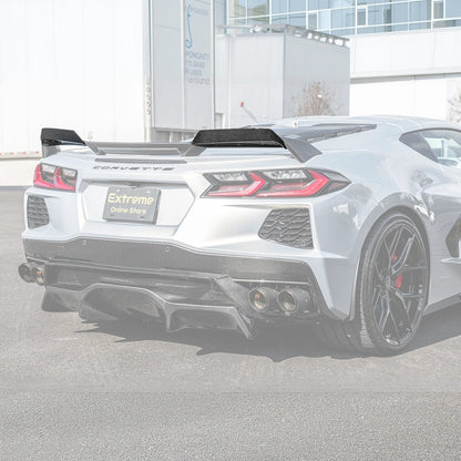Z51 Package Corvette C8 Stingray Rear Add-On Wicker Extension image 28
