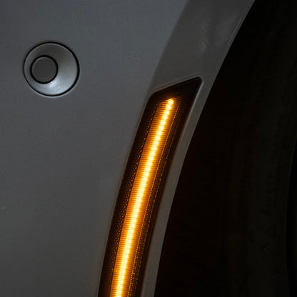2014-19 Cadillac ATS & CTS | Front Bumper Amber LED Side Marker Lights image 32