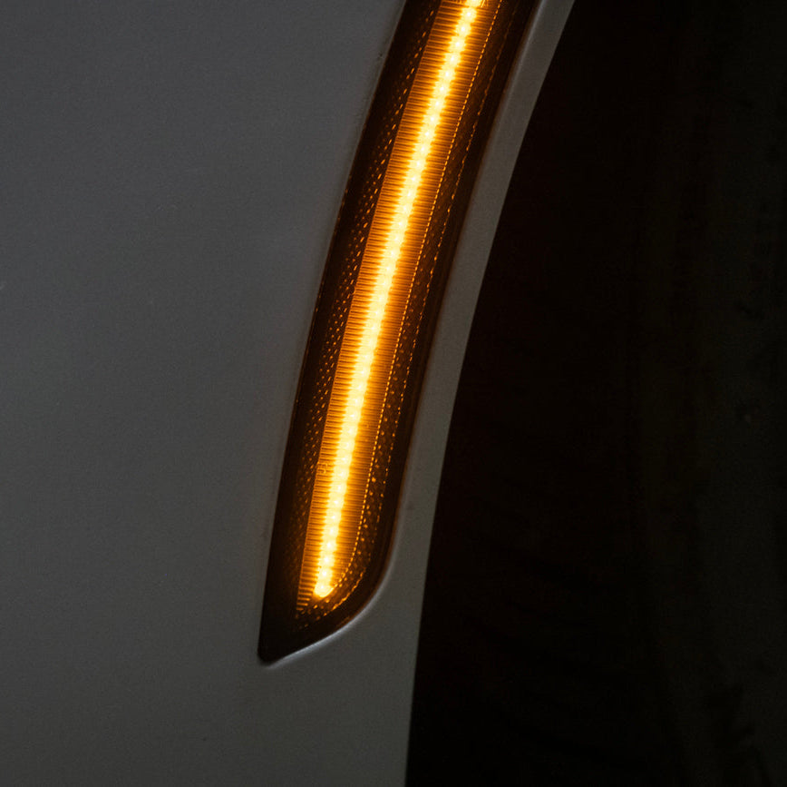 2014-19 Cadillac ATS & CTS | Front Bumper Amber LED Side Marker Lights image 33