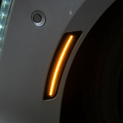 2014-19 Cadillac ATS & CTS | Front Bumper Amber LED Side Marker Lights image 31