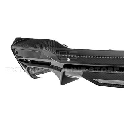 2024+ Ford Mustang GT Style Dry Carbon Fiber Rear Bumper Diffuser image 43
