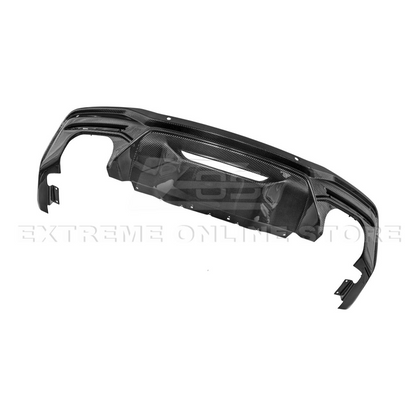 2024+ Ford Mustang GT Style Dry Carbon Fiber Rear Bumper Diffuser image 42