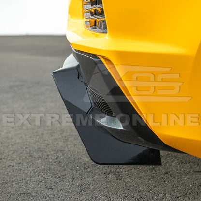 2023-Up Corvette C8 Z06 Rear Bumper Finned Diffuser image 20