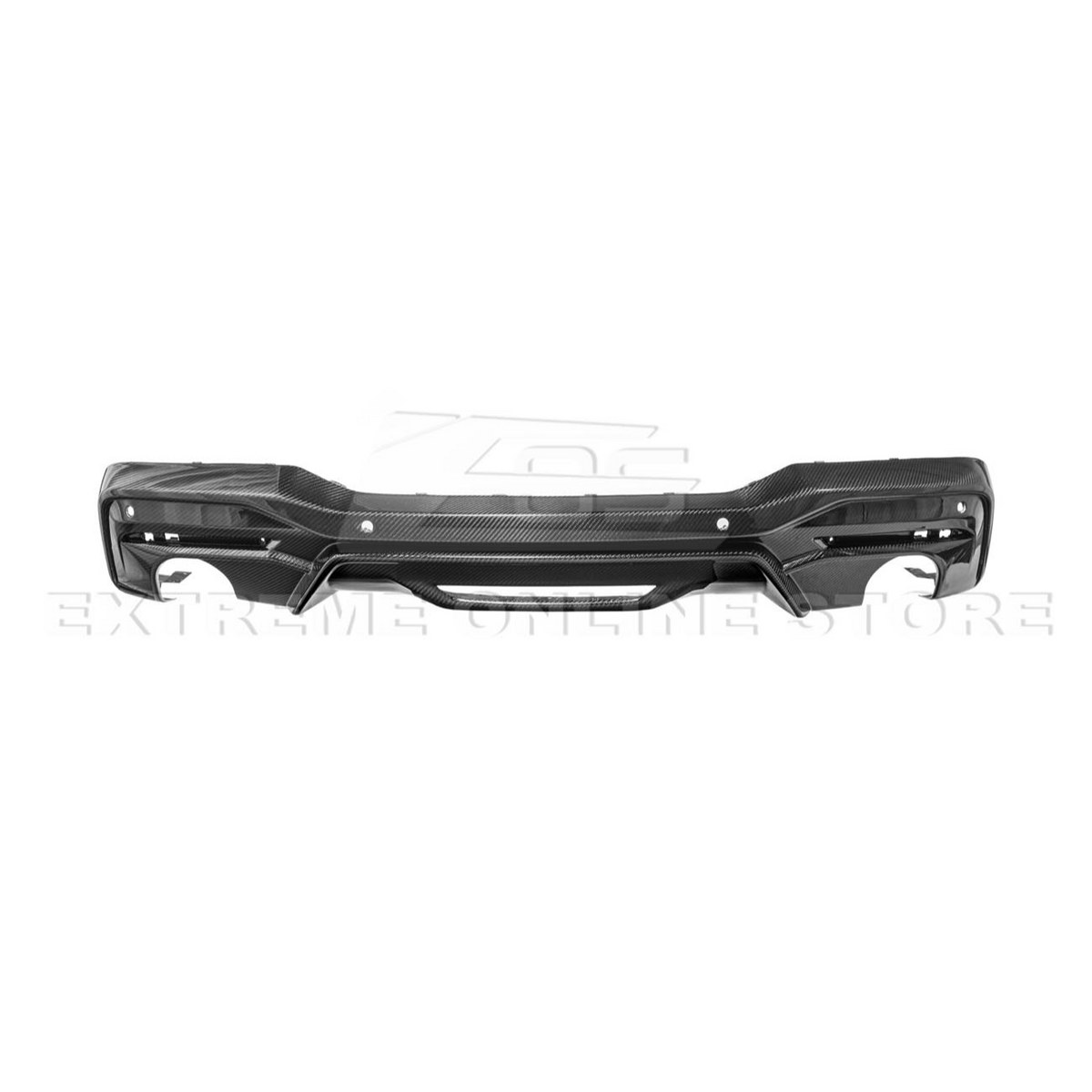 2024+ Ford Mustang GT Style Dry Carbon Fiber Rear Bumper Diffuser image 16