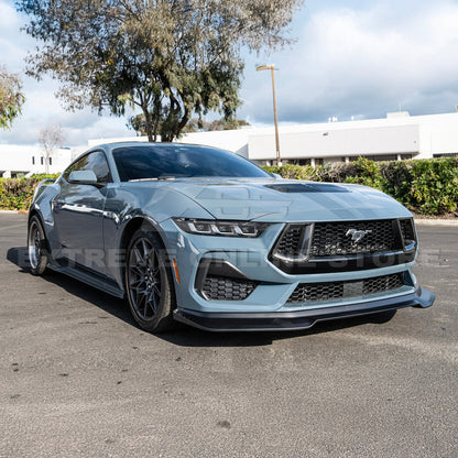 2024+ Ford Mustang DRY CARBON FIBER Front Hood Vent image 6