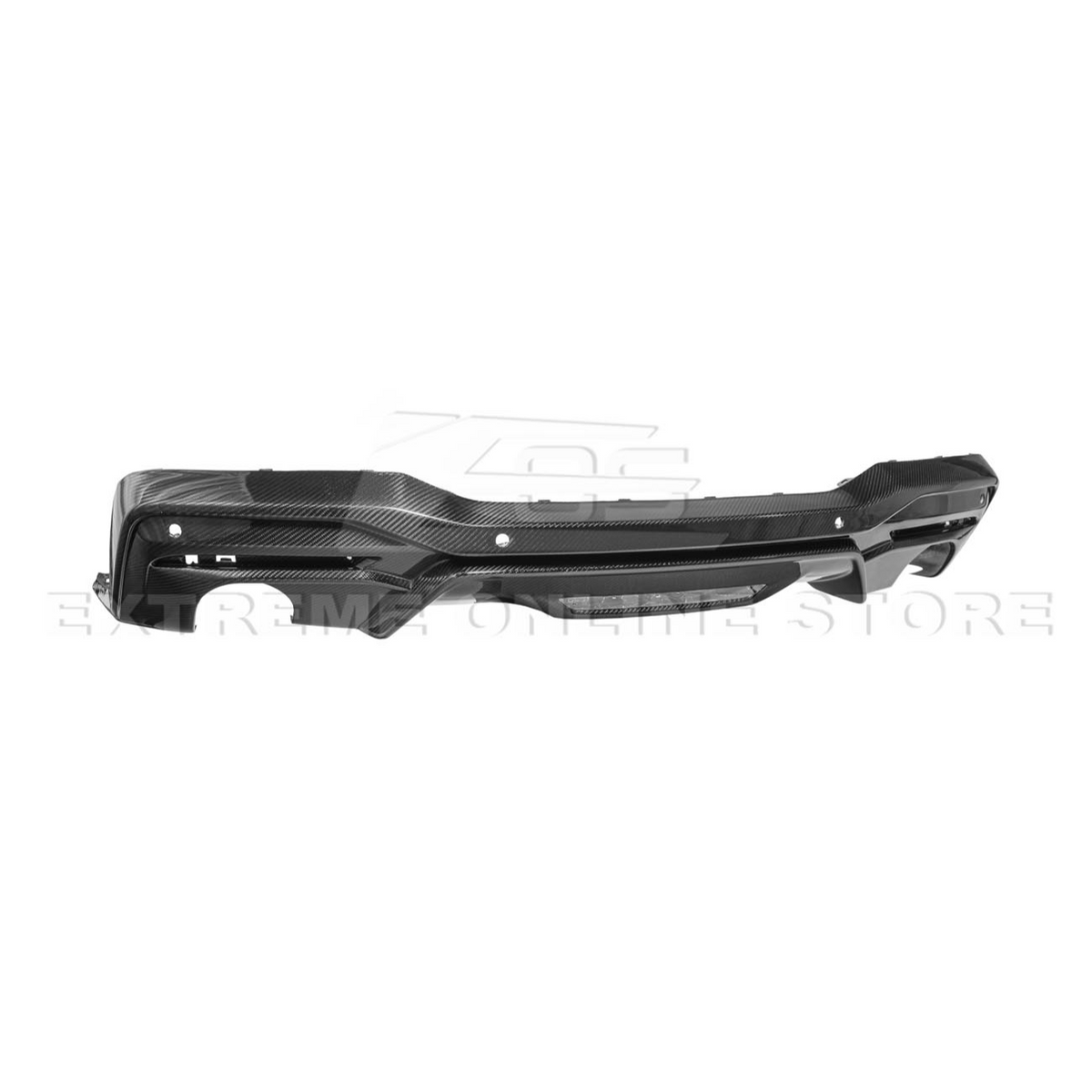 2024+ Ford Mustang GT Style Dry Carbon Fiber Rear Bumper Diffuser image 17