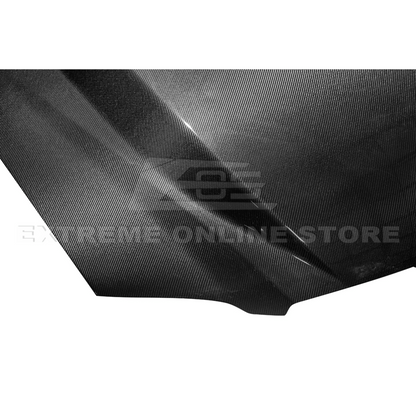 2008-09 Pontiac G8 CARBON FIBER Replacement Front Bumper Cowl Hood Cover image 25
