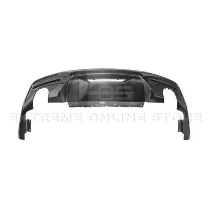 2024+ Ford Mustang GT Style Dry Carbon Fiber Rear Bumper Diffuser image 22