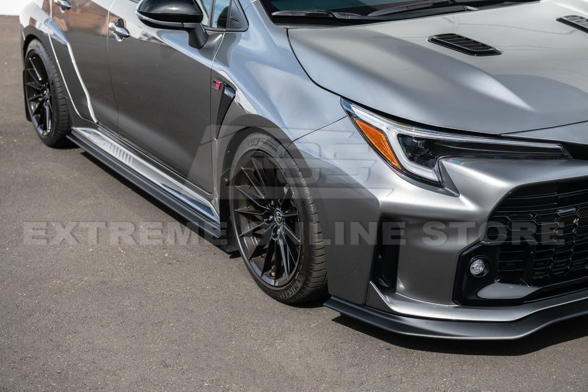 2023-24 GR Corolla Carbon Fiber Front Lip Side Skirts image 28