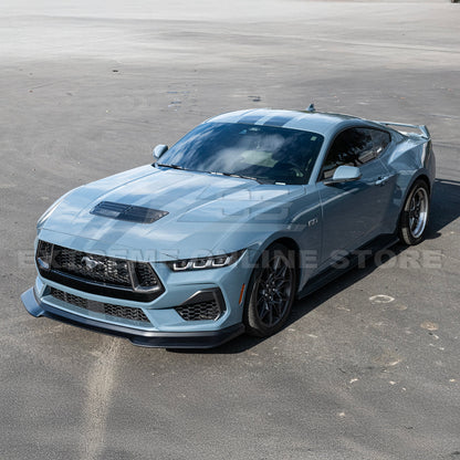2024+ Ford Mustang DRY CARBON FIBER Front Hood Vent image 7