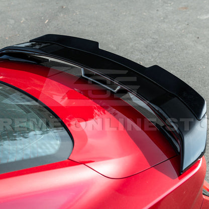 2024-Up Ford Mustang Dark Horse Rear Trunk Wing Gurney Flap Spoiler image 13