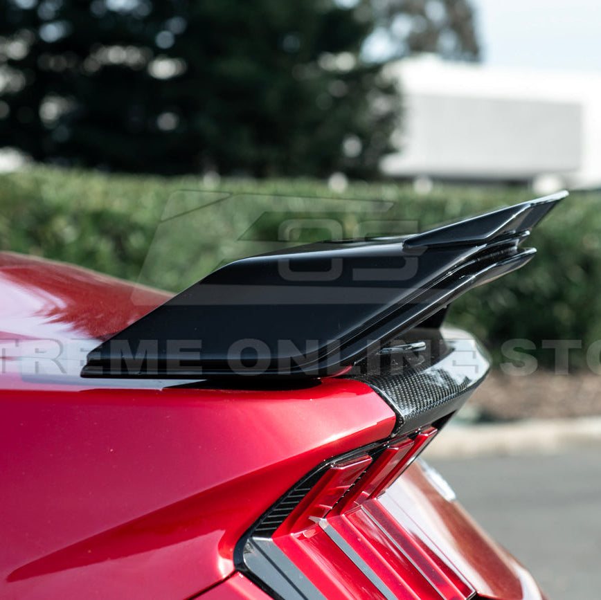 2024-Up Ford Mustang Dark Horse Rear Trunk Wing Gurney Flap Spoiler image 12