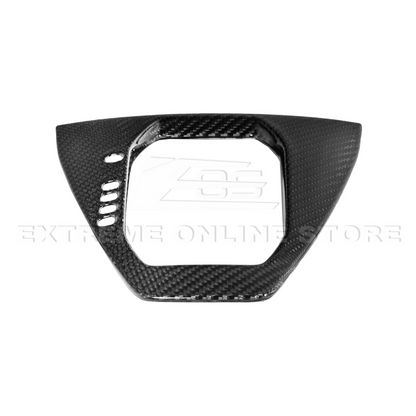 2024-Up Mustang DRY CARBON FIBER Gear Shift Panel Cover image 14