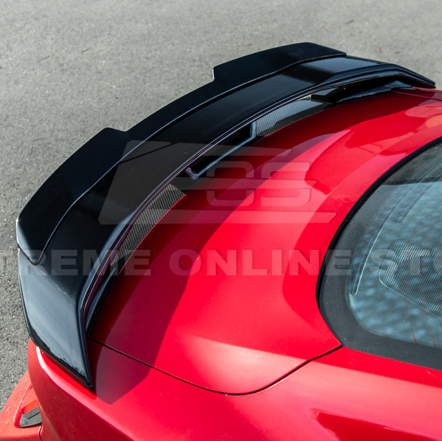 2024-Up Ford Mustang Dark Horse Rear Trunk Wing Gurney Flap Spoiler image 14