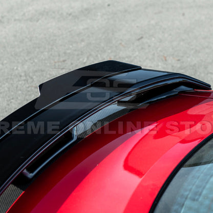 2024-Up Ford Mustang Dark Horse Rear Trunk Wing Gurney Flap Spoiler image 15