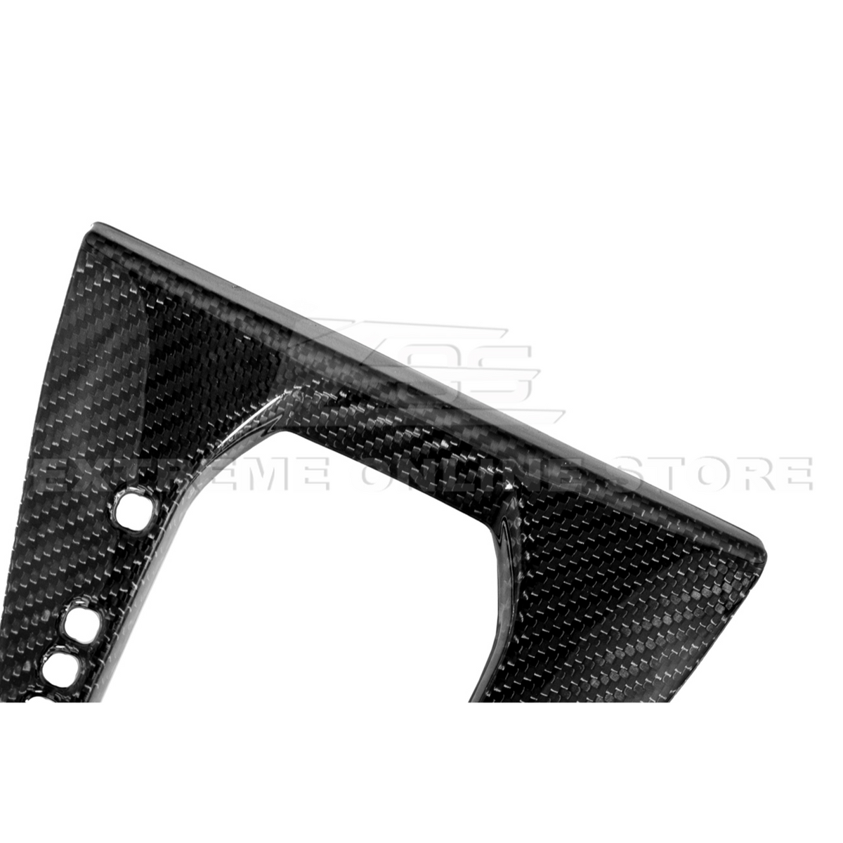 2024-Up Mustang DRY CARBON FIBER Gear Shift Panel Cover image 19