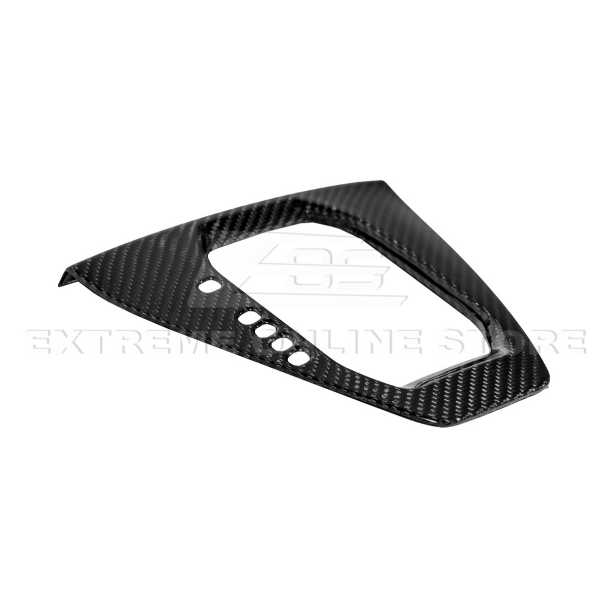 2024-Up Mustang DRY CARBON FIBER Gear Shift Panel Cover image 15