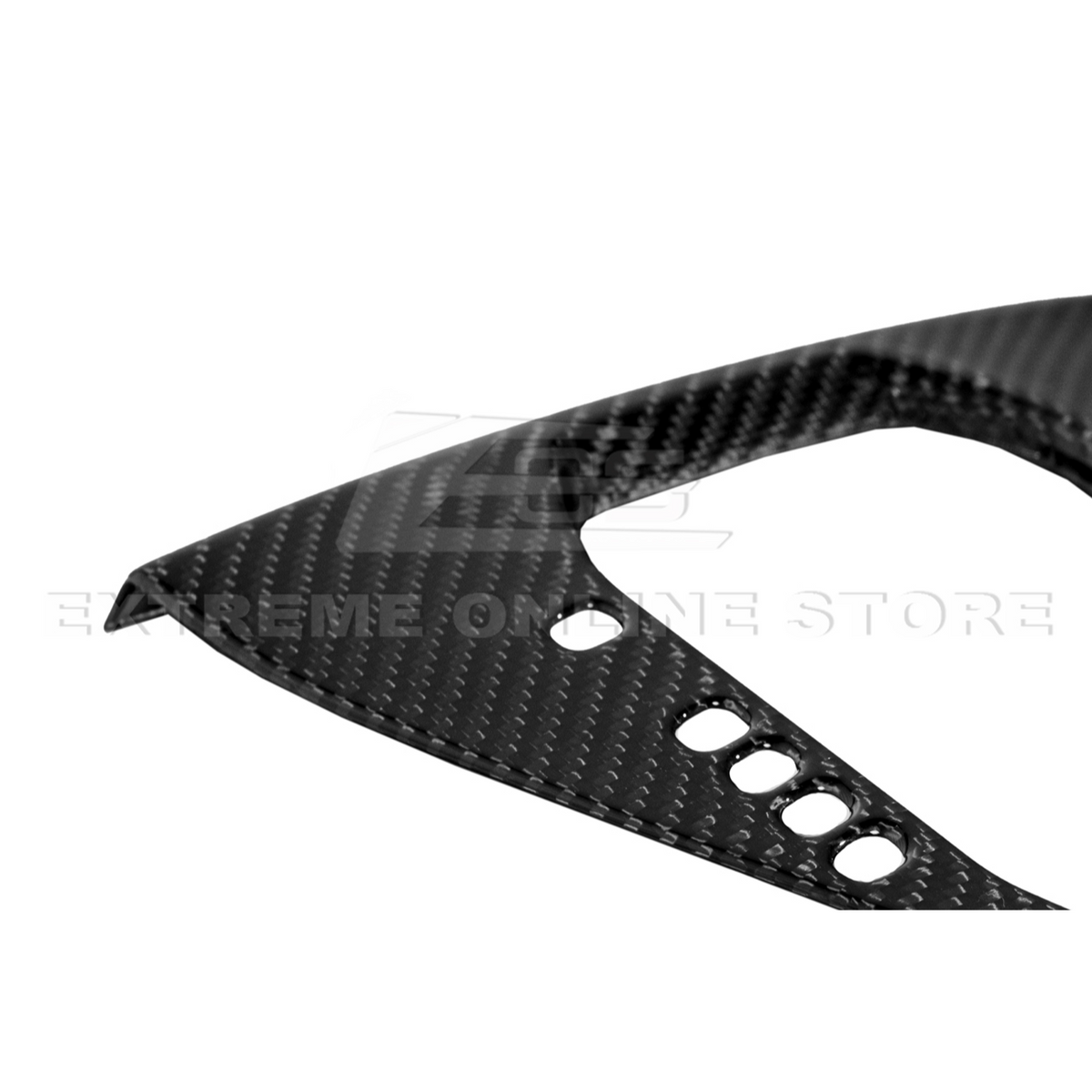 2024-Up Mustang DRY CARBON FIBER Gear Shift Panel Cover image 18