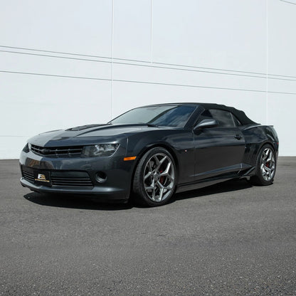2010-2015 Camaro LT LS SS Performance Track GLOSSY BLACK Side Skirts Rocker Panel image 4