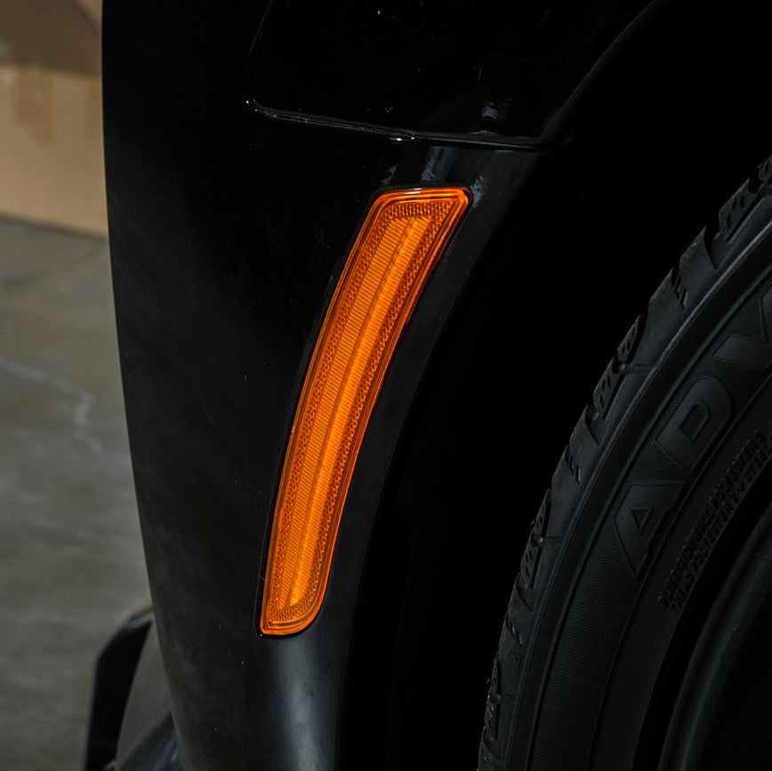 2016-24 Chevrolet Camaro | Front Bumper Amber LED Side Marker Lights image 44