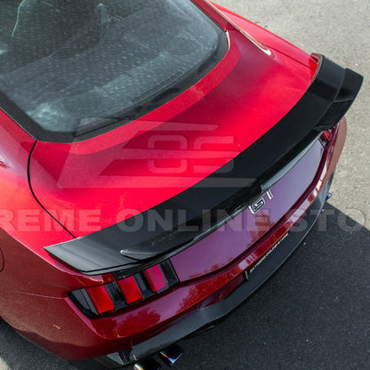 2024-Up Ford Mustang Dark Horse Rear Trunk Wing Gurney Flap Spoiler image 22