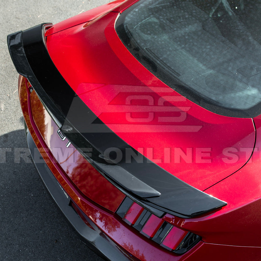 2024-Up Ford Mustang Dark Horse Rear Trunk Wing Gurney Flap Spoiler image 23