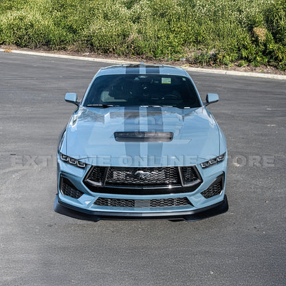 2024+ Ford Mustang DRY CARBON FIBER Front Hood Vent image 10