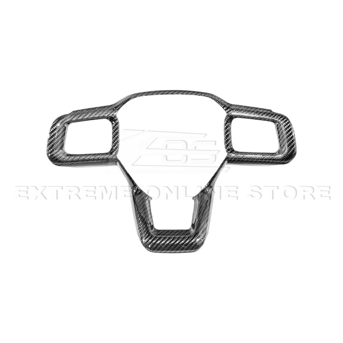 2024-Up Ford Mustang | CARBON FIBER Tape On Steering Wheel Trim Full Cover image 5