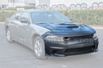 2015-Up Dodge Charger SRT Hellcat Conversion Bumper Kit Hood Cover image 9