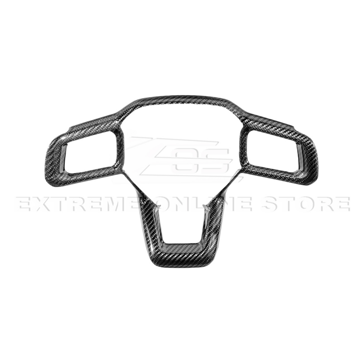 2024-Up Ford Mustang | CARBON FIBER Tape On Steering Wheel Trim Full Cover image 6