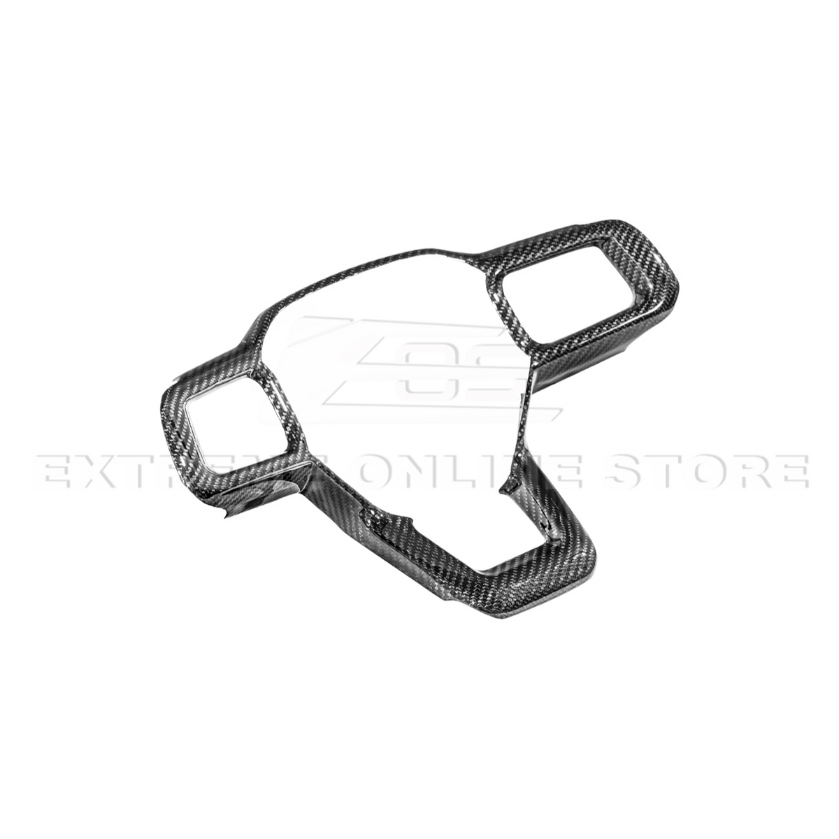 2024-Up Ford Mustang | CARBON FIBER Tape On Steering Wheel Trim Full Cover image 7