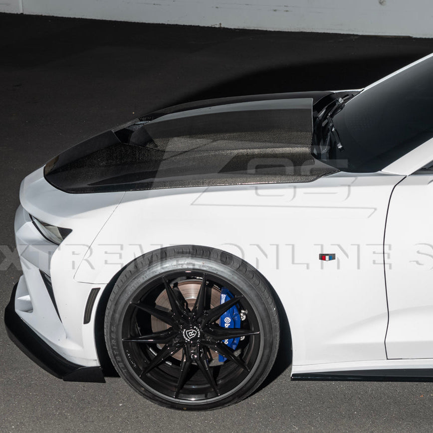 2016-Up Camaro SS | T6 Style Front Lip Splitter w/ Side End Cap image 8