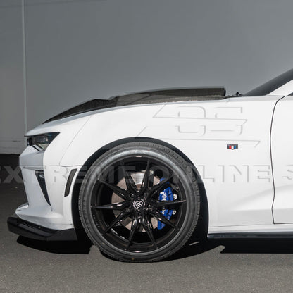 2016-Up Camaro SS | T6 Style Front Lip Splitter w/ Side End Cap image 9
