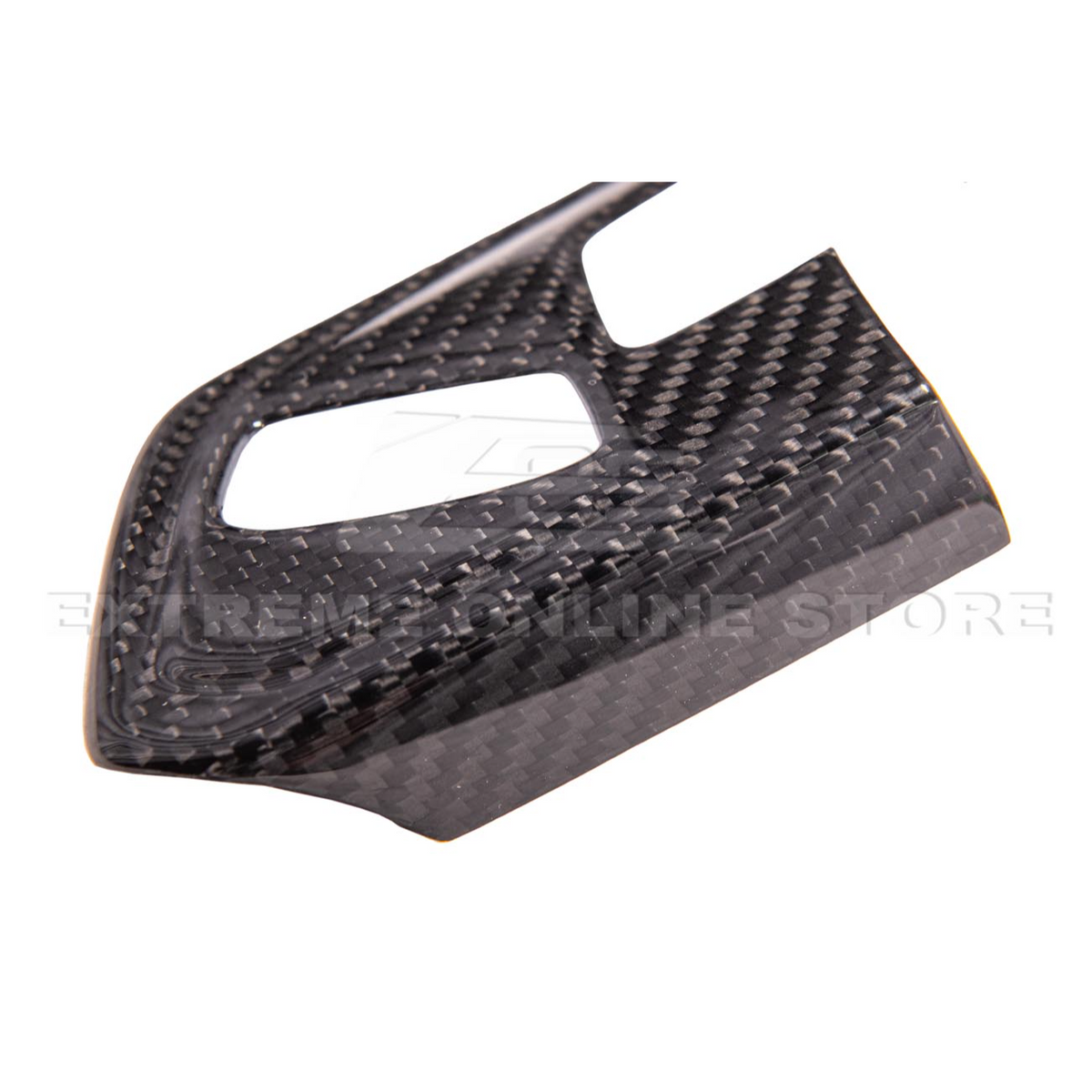 Corvette C8 DRY CARBON FIBER Steering Wheel Trim Cover image 18