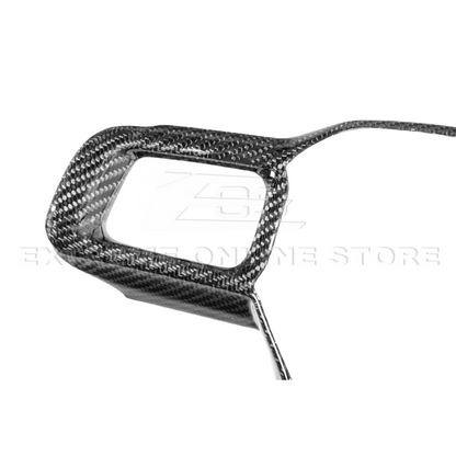 2024-Up Ford Mustang | CARBON FIBER Tape On Steering Wheel Trim Full Cover image 8