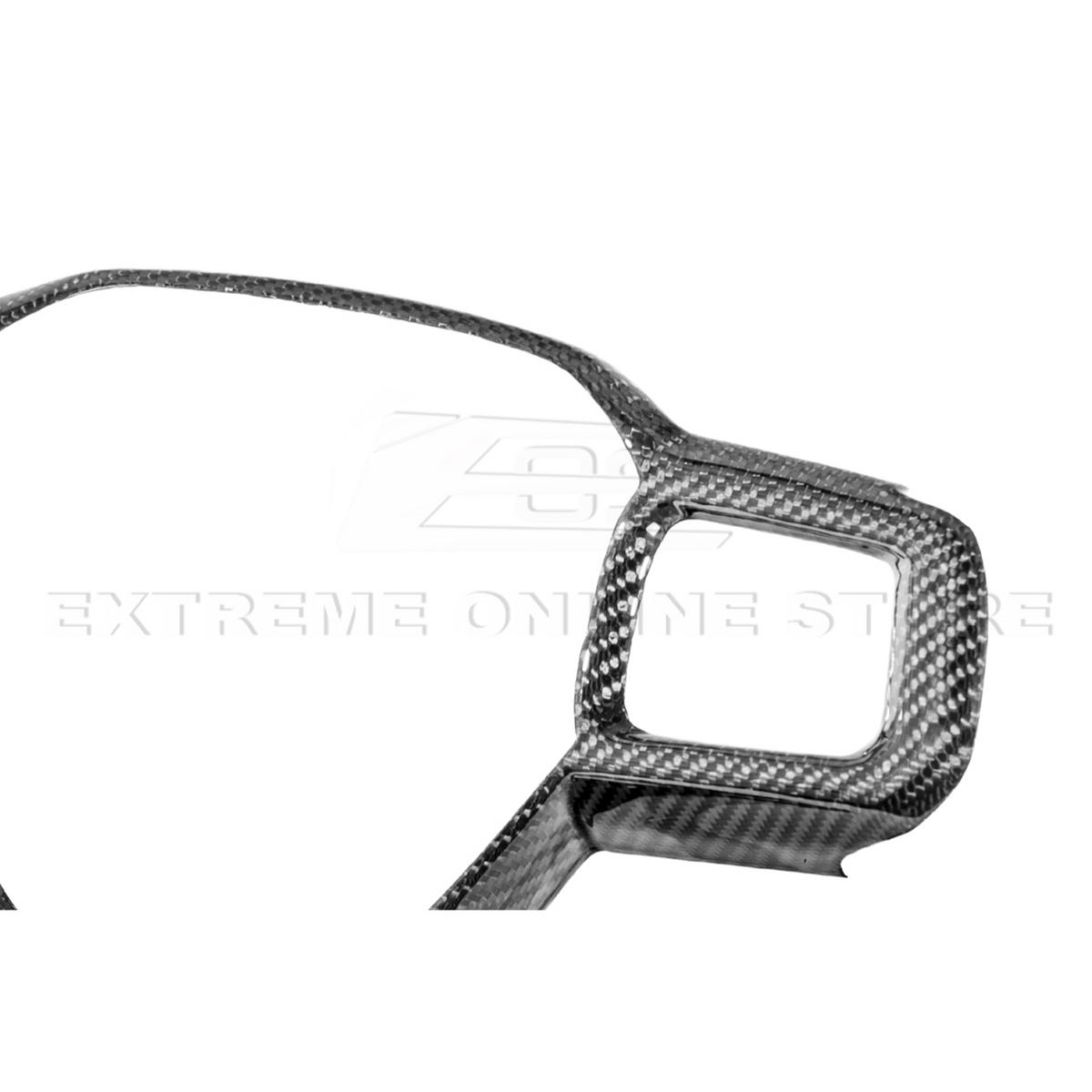 2024-Up Ford Mustang | CARBON FIBER Tape On Steering Wheel Trim Full Cover image 9