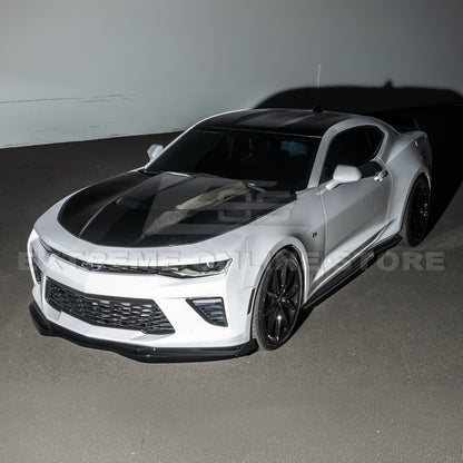 2016-Up Camaro SS | T6 Style Front Lip Splitter w/ Side End Cap image 4