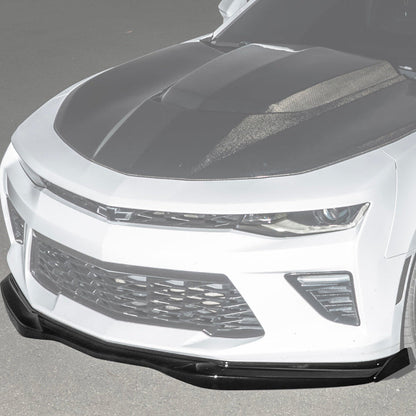 2016-Up Camaro SS | T6 Style Front Lip Splitter w/ Side End Cap image 1