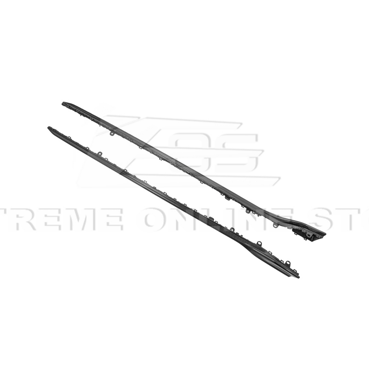 2022-Up Honda Civic Type R Carbon Fiber Side Skirt Rocker Panels image 8