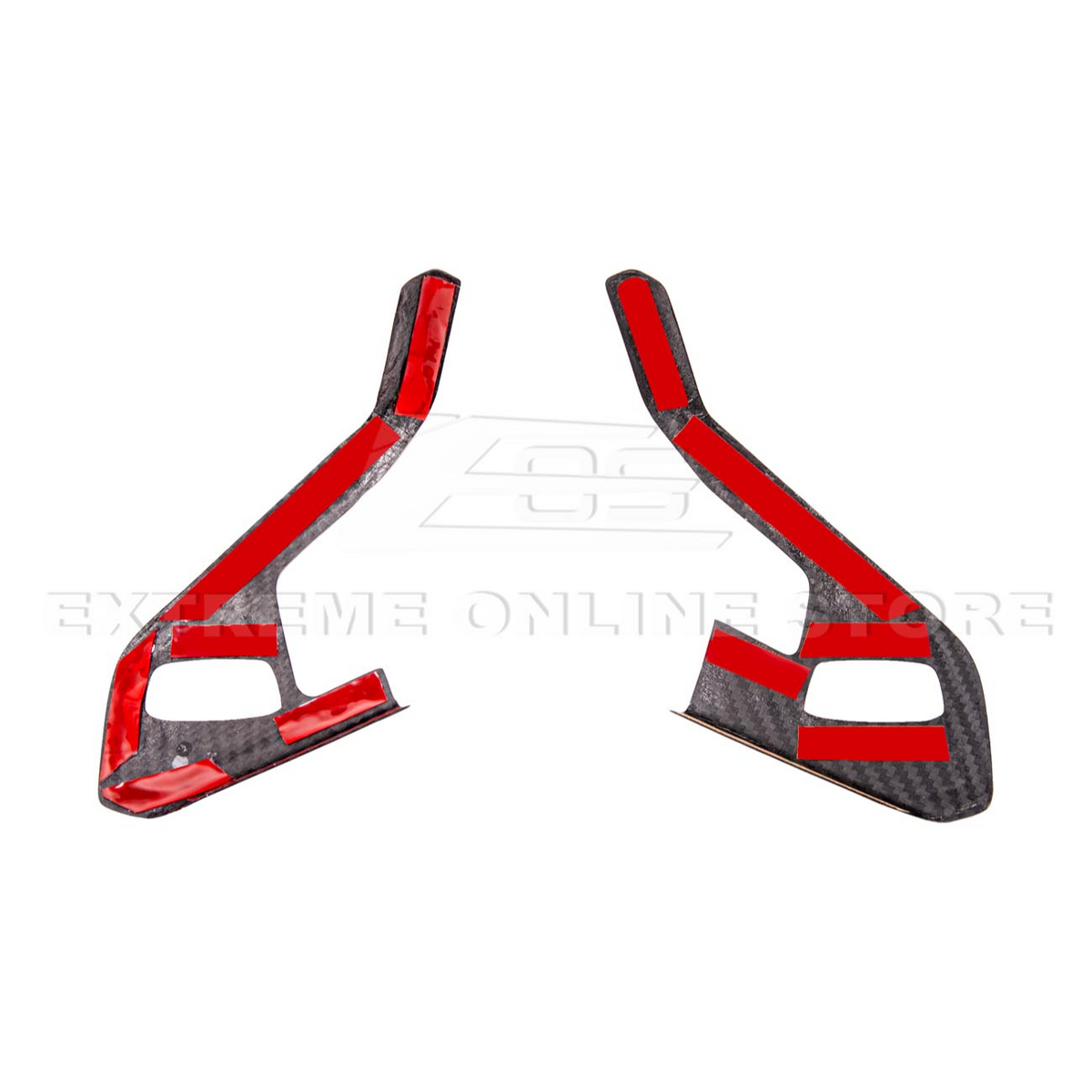 Corvette C8 DRY CARBON FIBER Steering Wheel Trim Cover image 20
