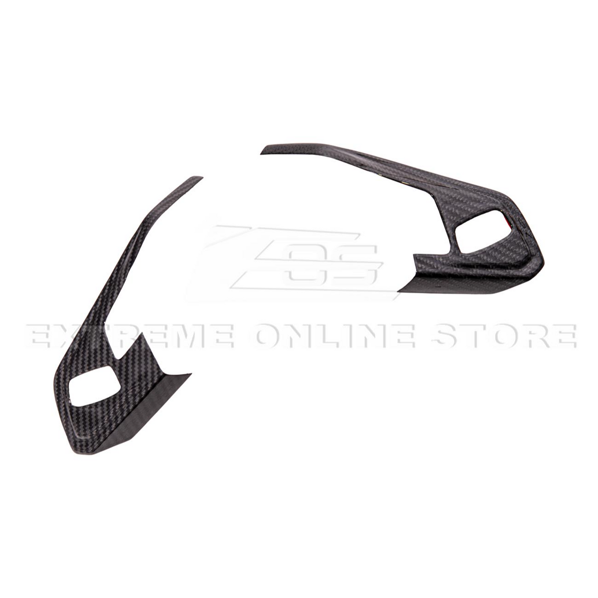 Corvette C8 DRY CARBON FIBER Steering Wheel Trim Cover image 16