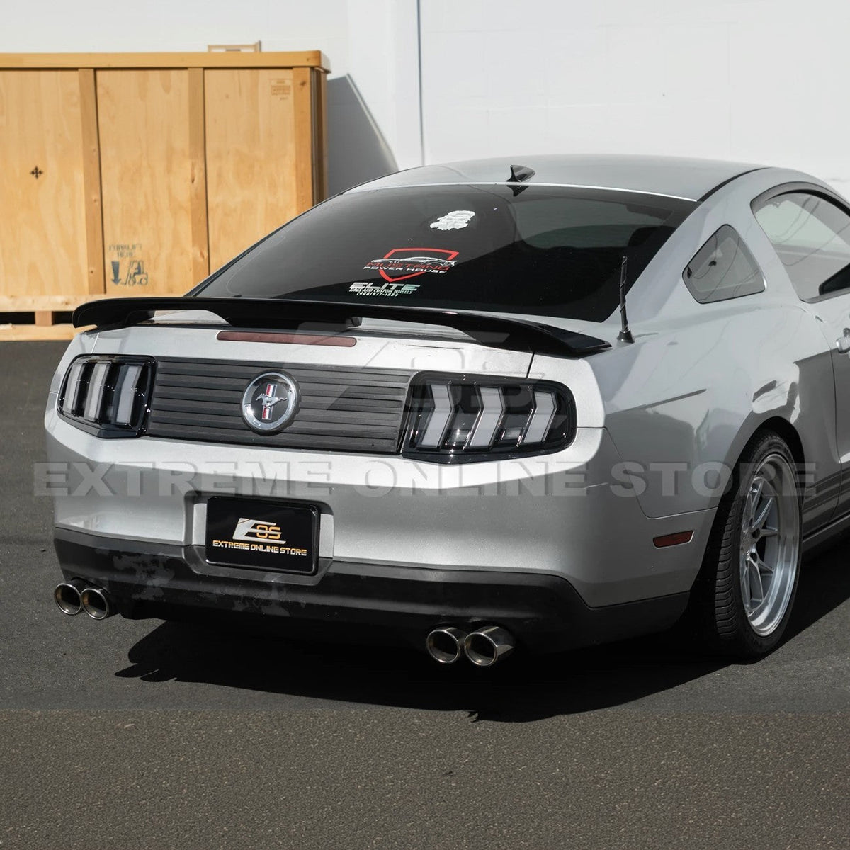 2010-14 Ford Mustang Rear Trunk Lid Wing Spoiler image 9