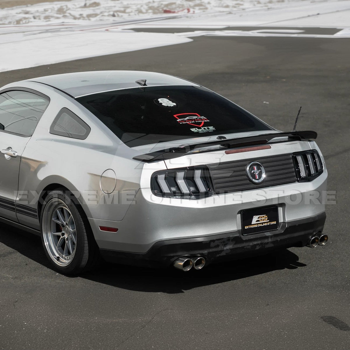 2010-14 Ford Mustang Rear Trunk Lid Wing Spoiler image 5