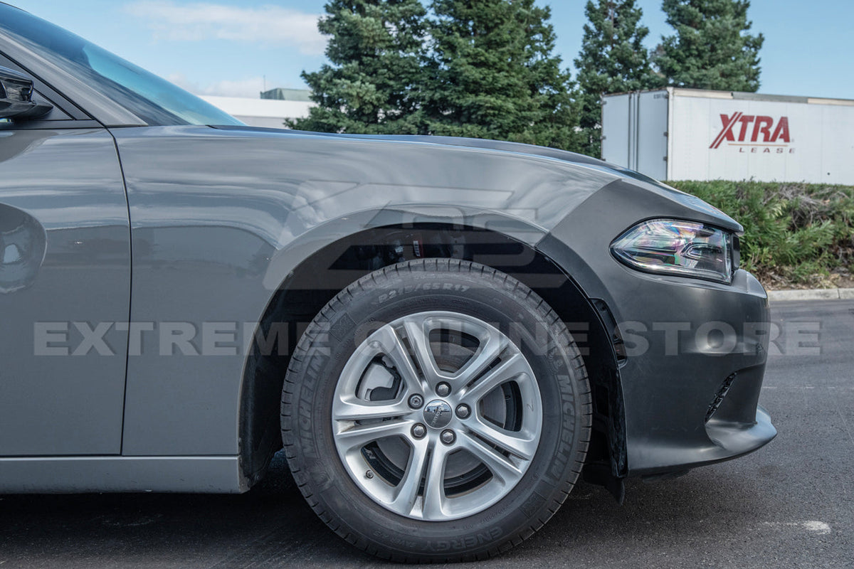 2015-Up Dodge Charger SRT Hellcat Conversion Bumper Kit Hood Cover image 7