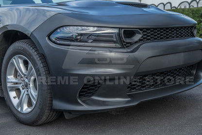 2015-Up Dodge Charger SRT Hellcat Conversion Bumper Kit Hood Cover image 8