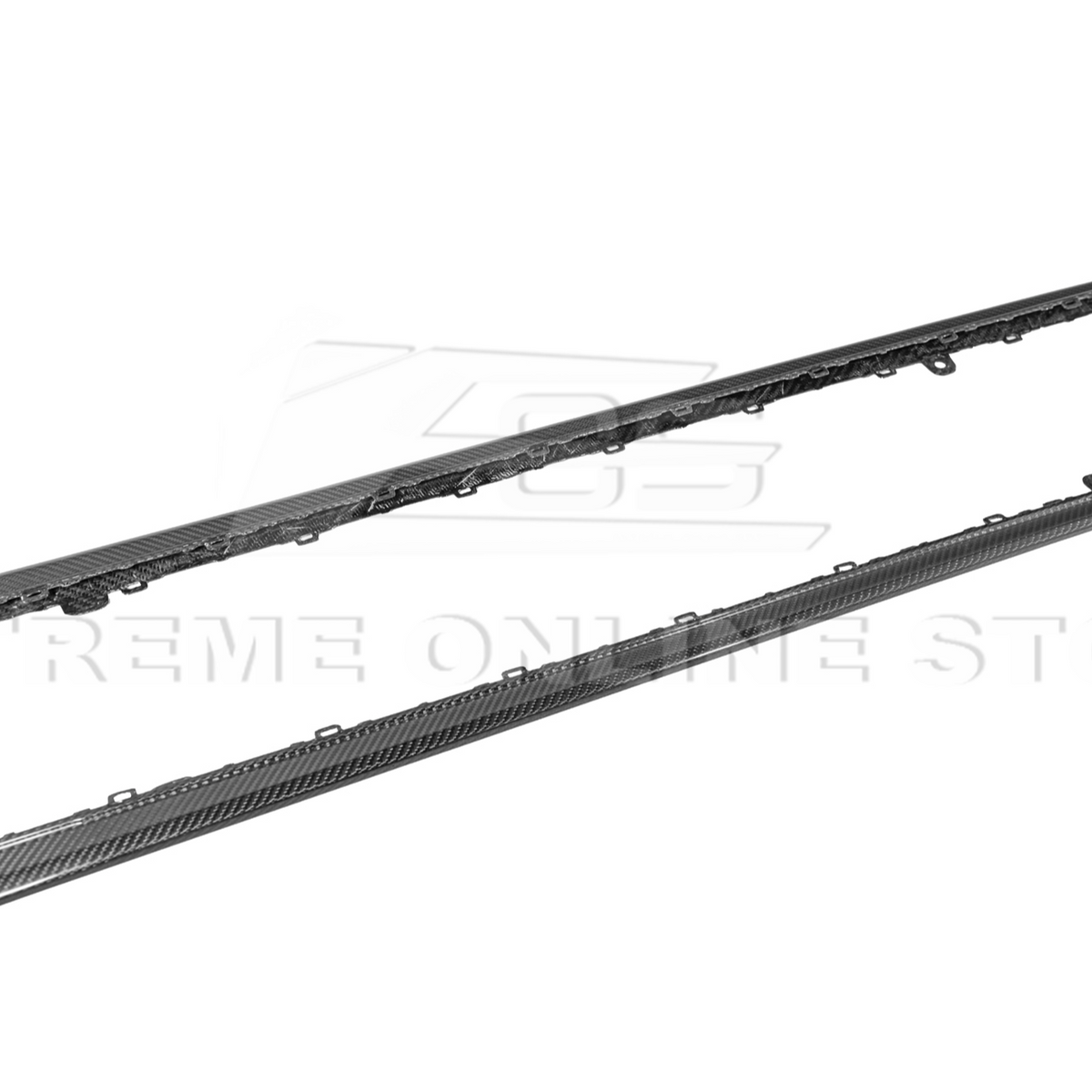 2022-Up Honda Civic Type R Carbon Fiber Side Skirt Rocker Panels image 11