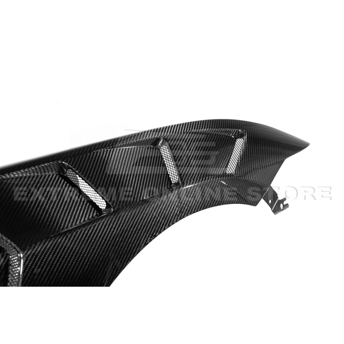 2024-Up Ford Mustang S650 GTD Style Carbon Fiber Front Side Vented Fenders image 17