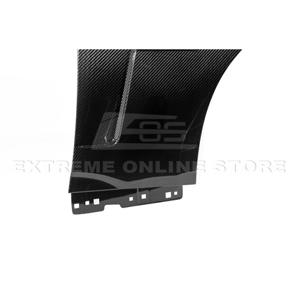 2024-Up Ford Mustang S650 GTD Style Carbon Fiber Front Side Vented Fenders image 18